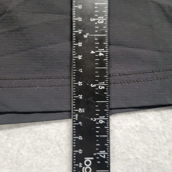 Athleta Skirt Womens 8 Black Golf Tennis Drawstring Ripstop Nylon Pickleball - Picture 3 of 9